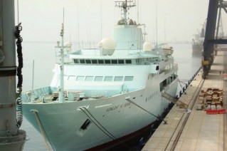 Mega Yacht LOALOAT AL BEHAR - Photo Courtesy of Chand